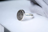 Black rutile Ring - Protection & Good Health